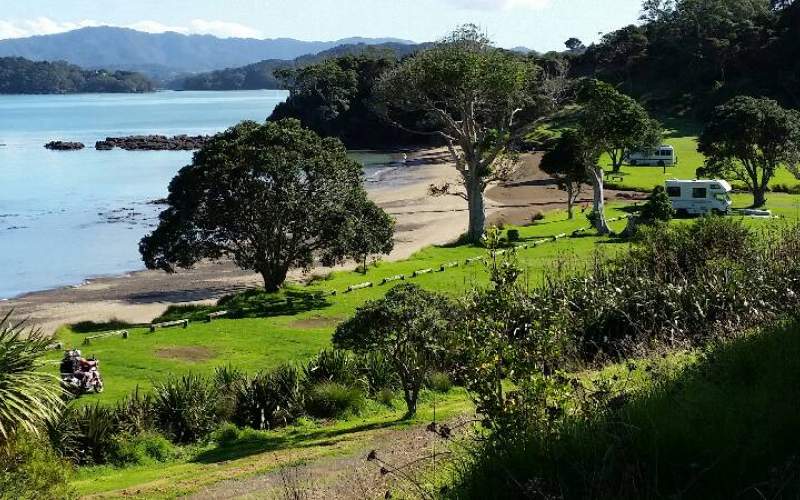 Puriri Bay Campsite Freedom/Basic Camp New Zealand